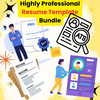 2025 Professional Resume Templates Bundle