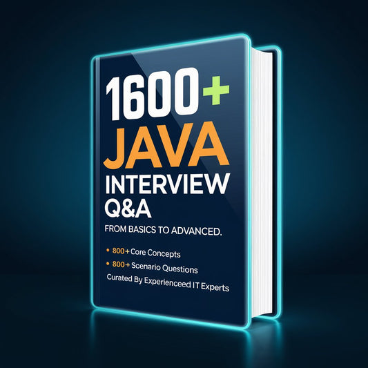 1600+ Java Interview Questions & Answers